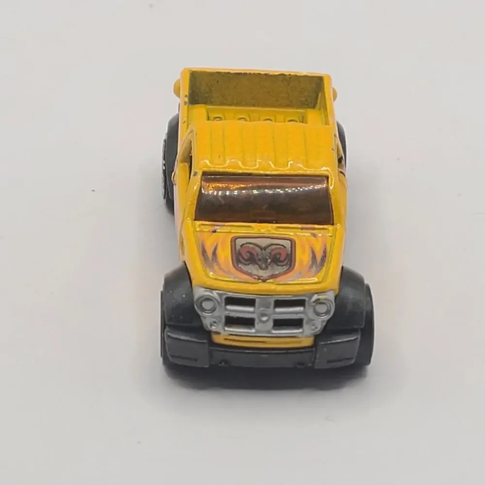 2003 Hot Wheels First Editions Yellow Dodge M80 Loose 1:64 C3